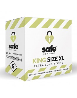 Seifas - King Size XL Extra Long & Wide Prezervatyvai 5 vnt