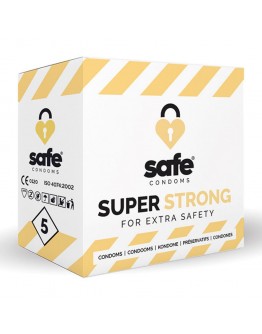 Safe - Super Strong For Extra Safety Prezervatyvai 5 vnt