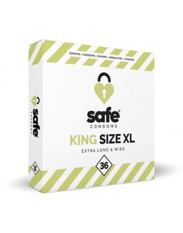 Seifas - King Size XL Extra Long & Wide Prezervatyvai 36 vnt