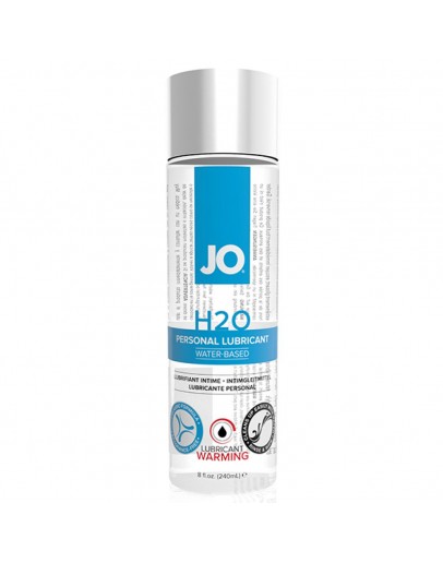 Sistema JO - H2O Lubricant Warming 240 ml