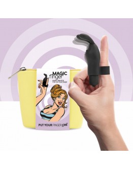 FeelzToys – Magic Finger Vibrator Black