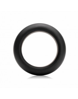 Je Joue – silikoninis C formos žiedas, maksimaliai tamprus juodas