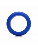 Je Joue – silikoninis C formos žiedas, minimaliai ištemptas mėlynas