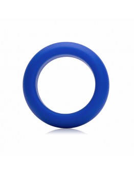 Je Joue – silikoninis C formos žiedas, minimaliai ištemptas mėlynas