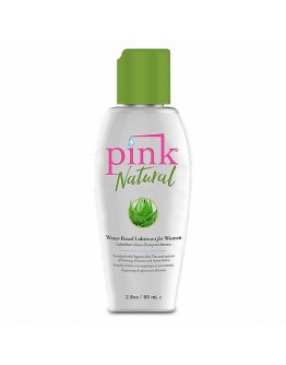Pink – natūralus vandens pagrindo lubrikantas 80 ml