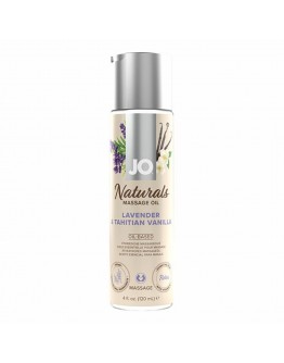 Sistema JO - Naturals Massage Oil Lavender & Tahitian Vanilla 120 ml