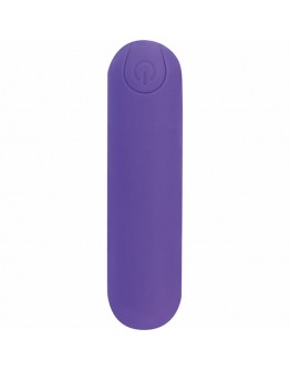 „PowerBullet Essential Power Bullet“ vibratorius su 9 dėklu ir purpurine spalva