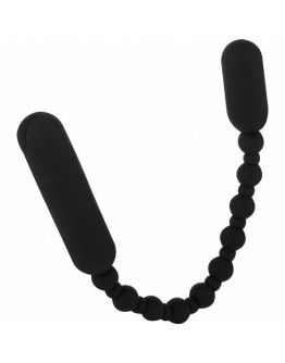Rechargeable PowerBullet Booty Beads Black
