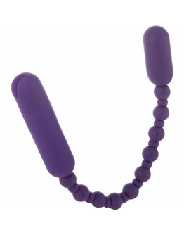 Rechargeable PowerBullet Booty Beads Purple