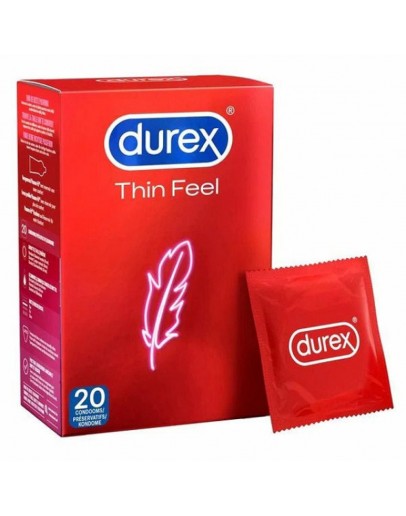 Durex - Thin Feel Prezervatyvai 20 vnt