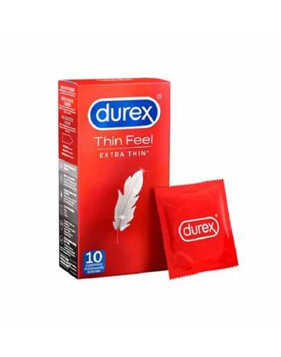 Durex - Thin Feel Extra Thin prezervatyvai 10 vnt