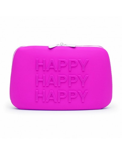 Happy Rabbit – HAPPY laikymo krepšys su užtrauktuku, didelis violetinis