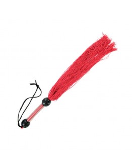 S&M - Medium Rubber Whip Red