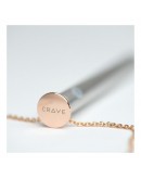 Crave - Vesper Vibrator Necklace Rose Gold