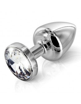 Diogol - Anni Butt Plug Round Stainless Steel 35 mm
