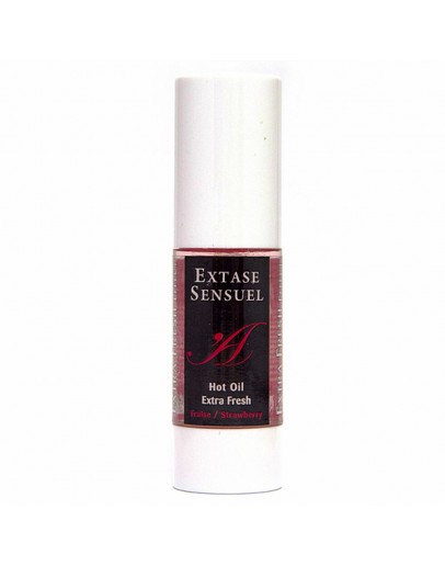 Extase Sensuel - Hot Oil Extra Fresh Strawberry 30ml