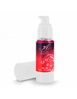 Extase Sensuel - Hot Oil Strawberry 30ml