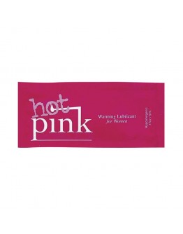 Pink - Hot Pink Warming Lubricant 5 ml