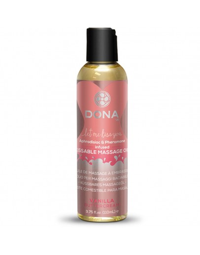 Dona - Kissable Massage Oil Vanilla Buttercream 110ml