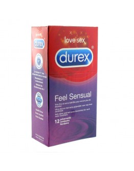 Durex - Feel Sensual Prezervatyvai 12 vnt