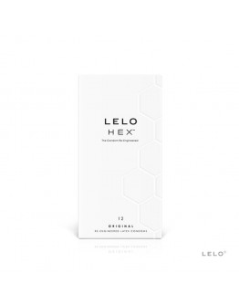 Lelo - HEX prezervatyvai originalūs 12 pak