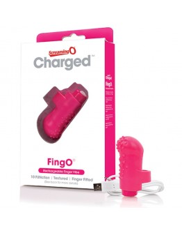 The Screaming O – Charged FingO Finger Vibe Pink