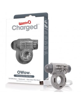 The Screaming O - Charged OWow Vibe Ring Grey