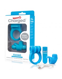Screaming O – Charged CombO Kit Nr. 1 Mėlyna