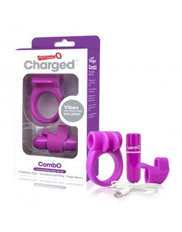 Screaming O – Charged CombO Kit Nr. 1 Violetinė