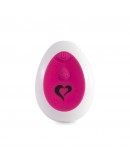 FeelzToys – Anna Vibrating Egg Remote Deep Pink