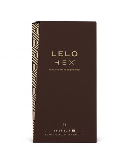 Lelo - HEX prezervatyvai Respect XL 12 pak